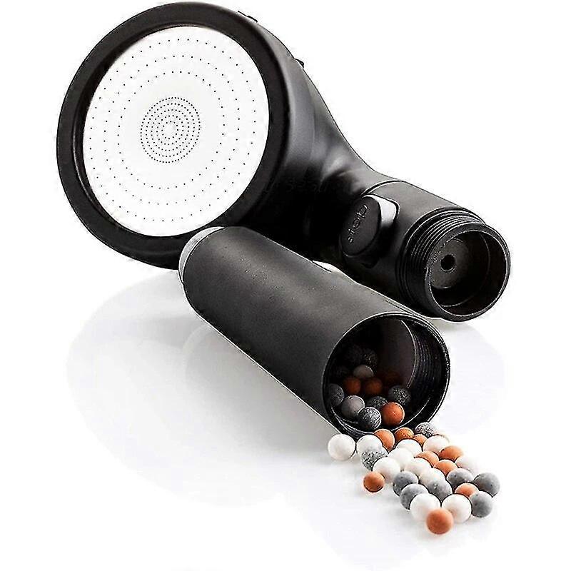 High qualityZhangji 3-function Spa Shower Head Stop Switch Bathroom Water Saving Spray Nozzle Abs Anion Filter High Pressure