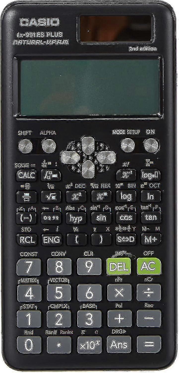 Casio Fx-991es Plus 2 Scientific Calculator With 417 Functions And Display, Natural