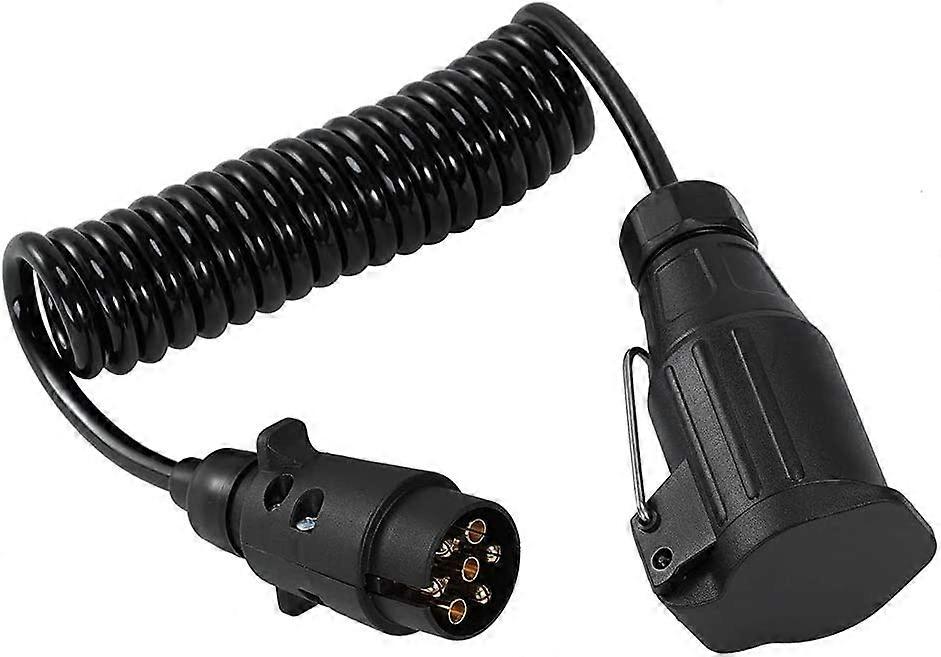 Trailer Extension Cable with Trailer Plug Socket Connector 1 Piece
