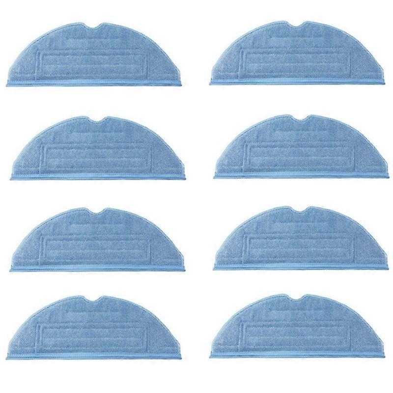 8PCS Mop Pad for Vacuum Cleaner Robot S7 S70 S75 S7Max S7MaxV T7S T7S Plus Mop Rags Mop Cloths Part