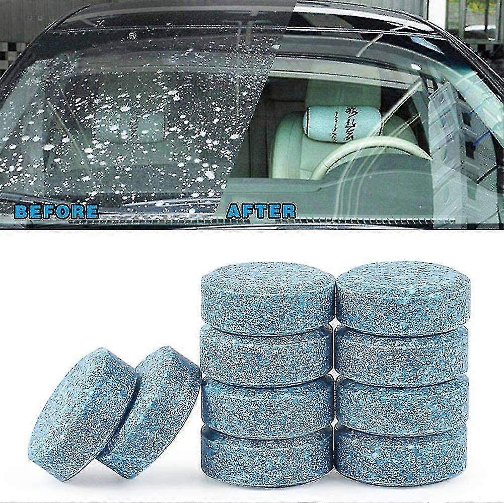 50/100pcs Windshield Washer Fluid, Concentrated Windscreen Washer Tablets Solid Wiper Glass Solid Washer Fluid