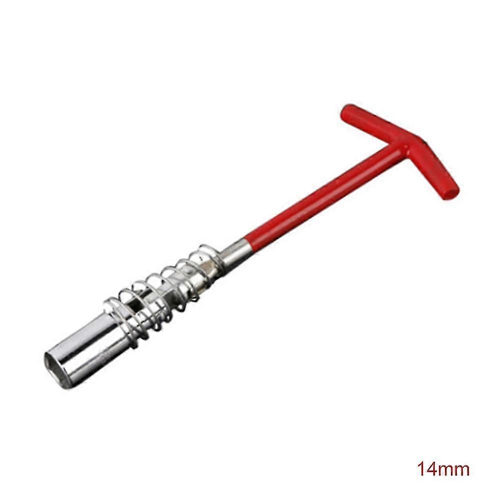 1 Pcs Flexible Spark Plug Removal Tool Socket Wrench Installation Head T-bar