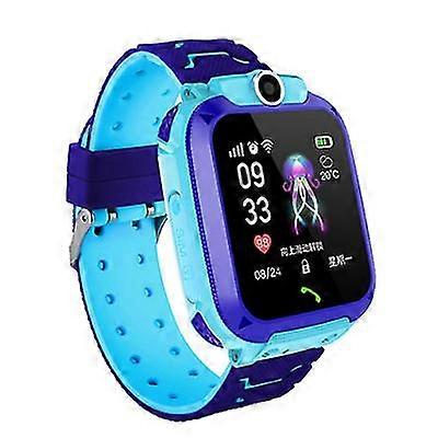 Q12 children's smart waterproof positioning phone watch two-way call touch screen camera one-key call for help