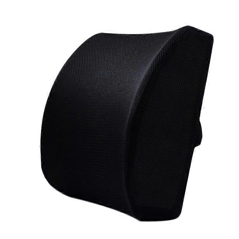 Memory Foam Chair Lumbar Back Support Cushion Pillow For Office Home Car-Mesh