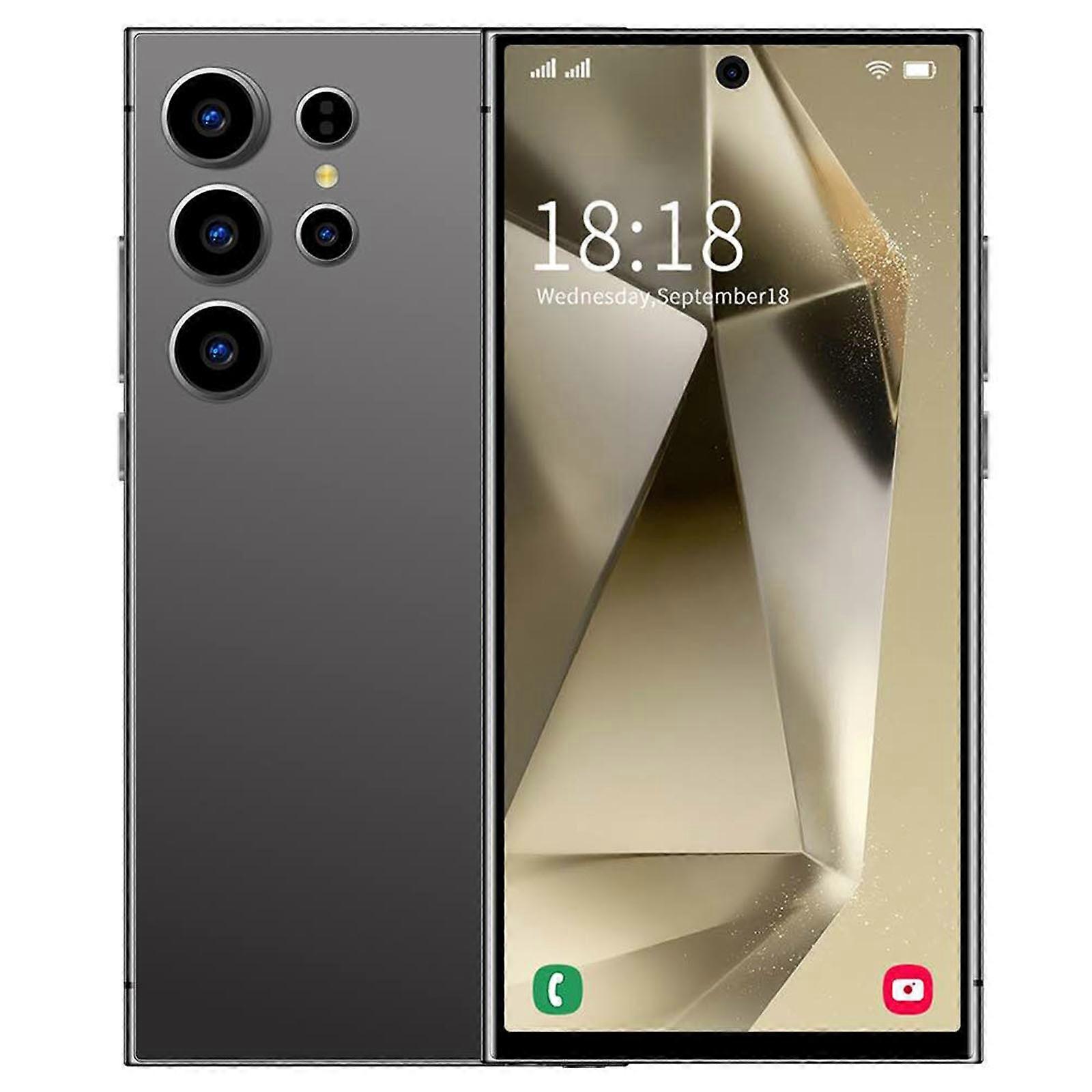 Smartphone With Android Memory 2GB+16GB 6.75Inches 3G MTK6580P Quad-Core CPU Front Camera8MP + Rear Camera13MP