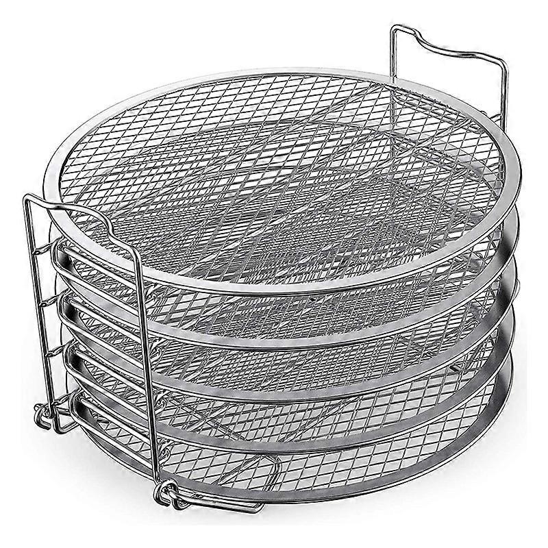 Dehydrator Rack Stainless Steel Stand Accessories with for Ninja Foodi Pressure Cooker and Fryer 6.