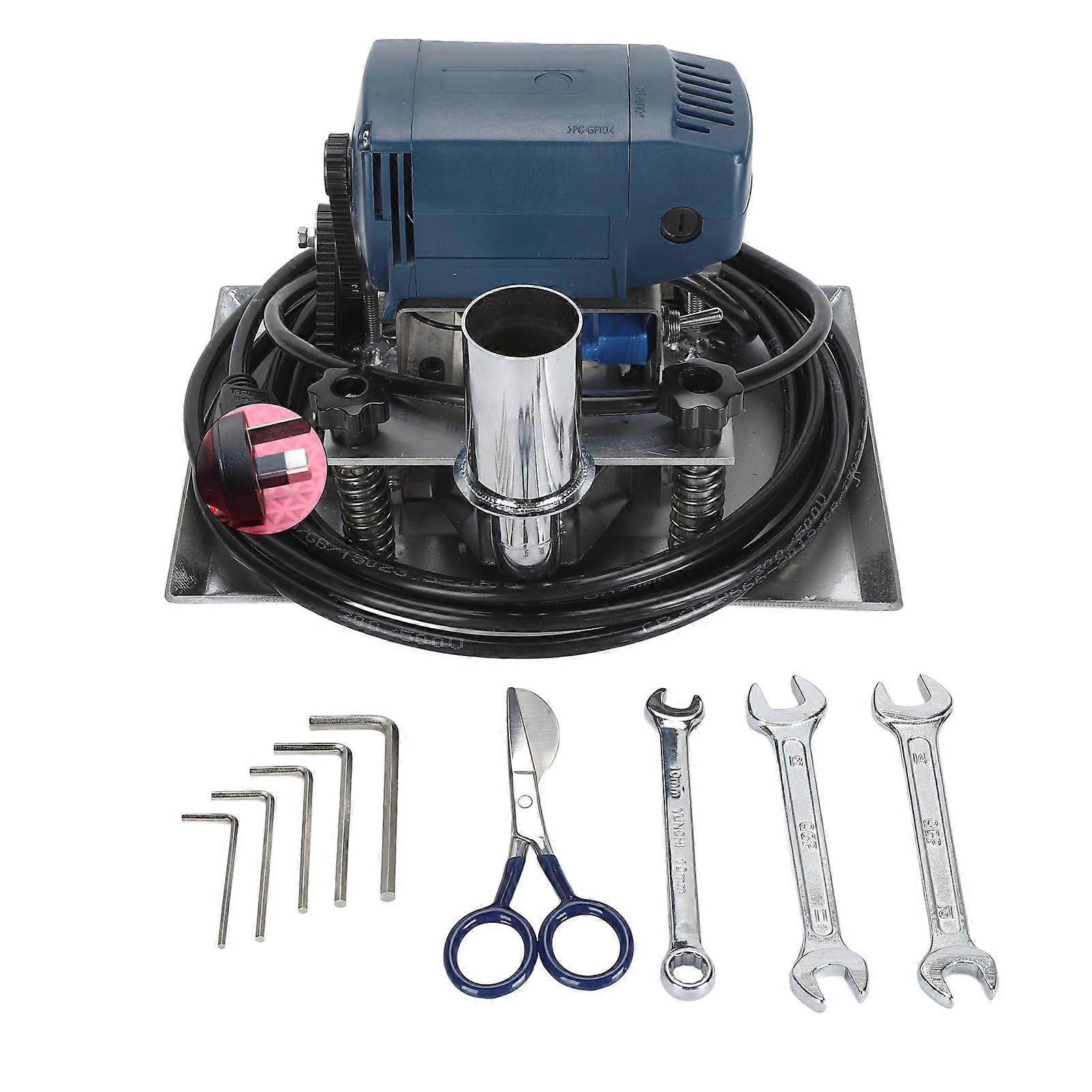 Flat Carpet Shearing Machine Professional Efficient Adjustable Depth Portable Flat Shearing Machine for Carpet Rug 3 Inch AU Plug 220V