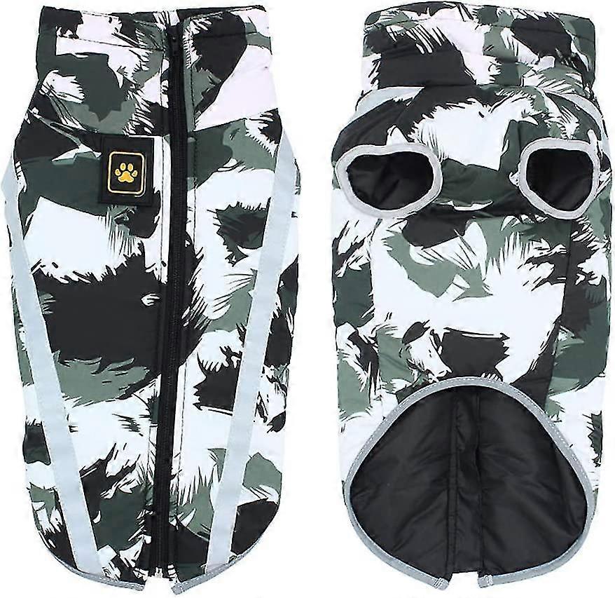 Pet Cat Coat, Warm Winter Dog Jumpers Small Medium Large Dog Jackets Vest Windproof Snowsuit Dog Clothes