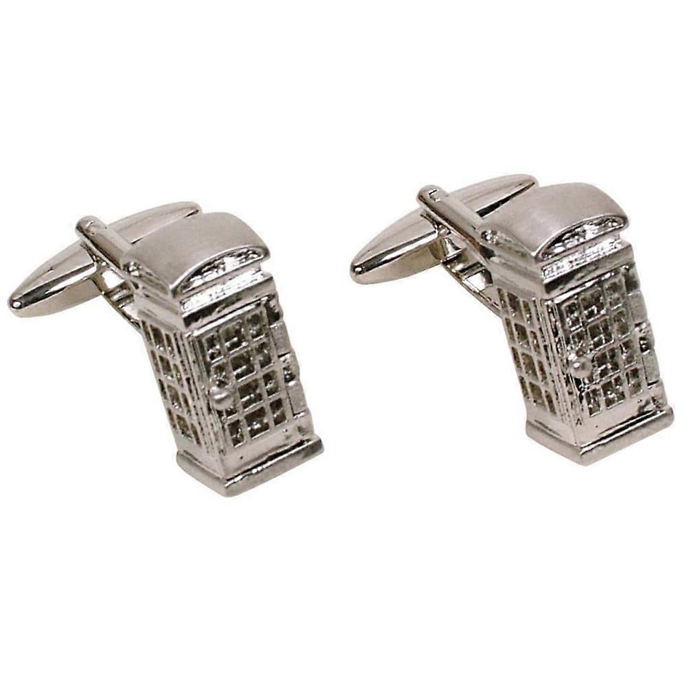 GDesign Premium Quality and Durable Telephone Box Style Button Cufflinks