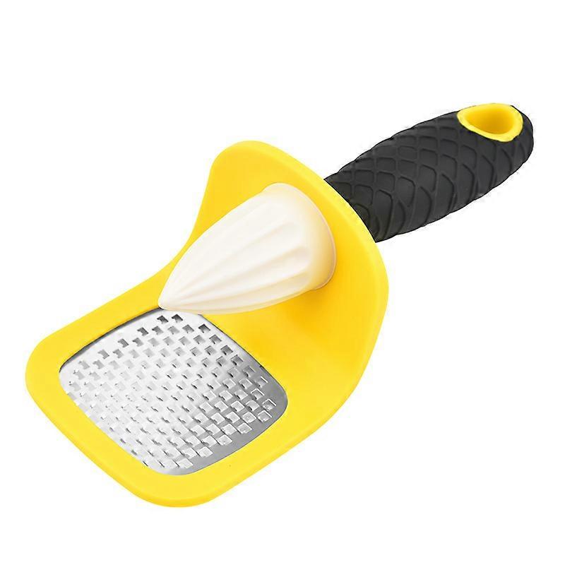 Cheese Grater & Lemon Zester, Multipurpose Lemon Juicer Zester w/Extra Sharp Stainless Steel Blade for Grating Parmesan, Citrus,2024 Ping