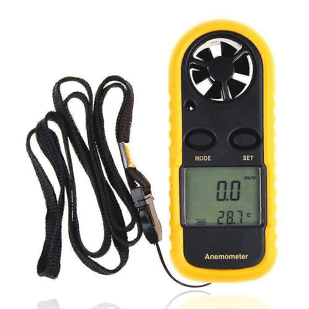 Digital Anemometer, Anemometer, Airflow Speed Temperature Measurement Wind Chill