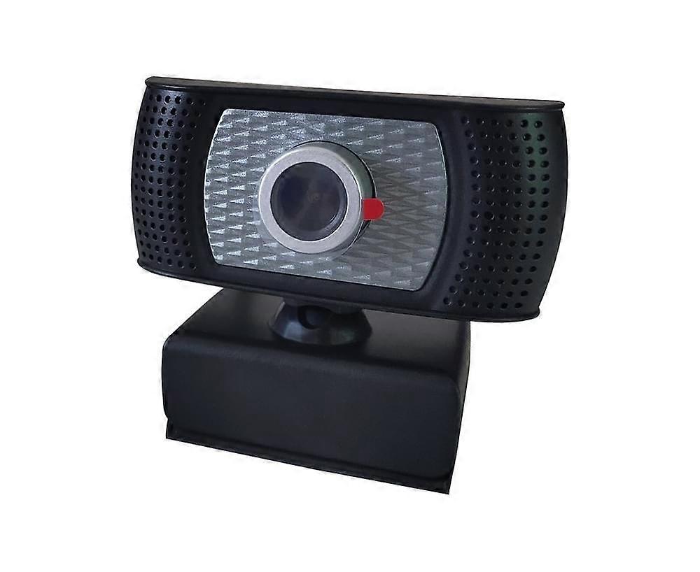 USB 2.0 720P Webcam Camera Web Cam with Microphone for Laptop Desktop Computer - Black