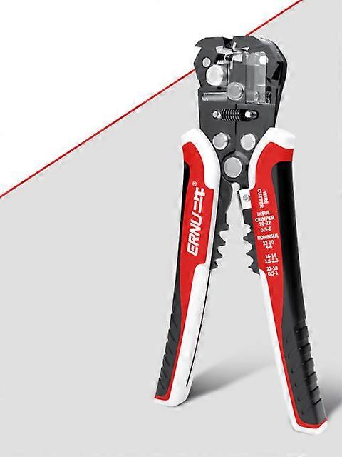 JWL-Wire Stripper Pliers Automatic 10-24 AWG Wire Crimping Self-Adjusting Stripping Cable Cutter 0.2 to 6.0mm? Multi-Function Tools