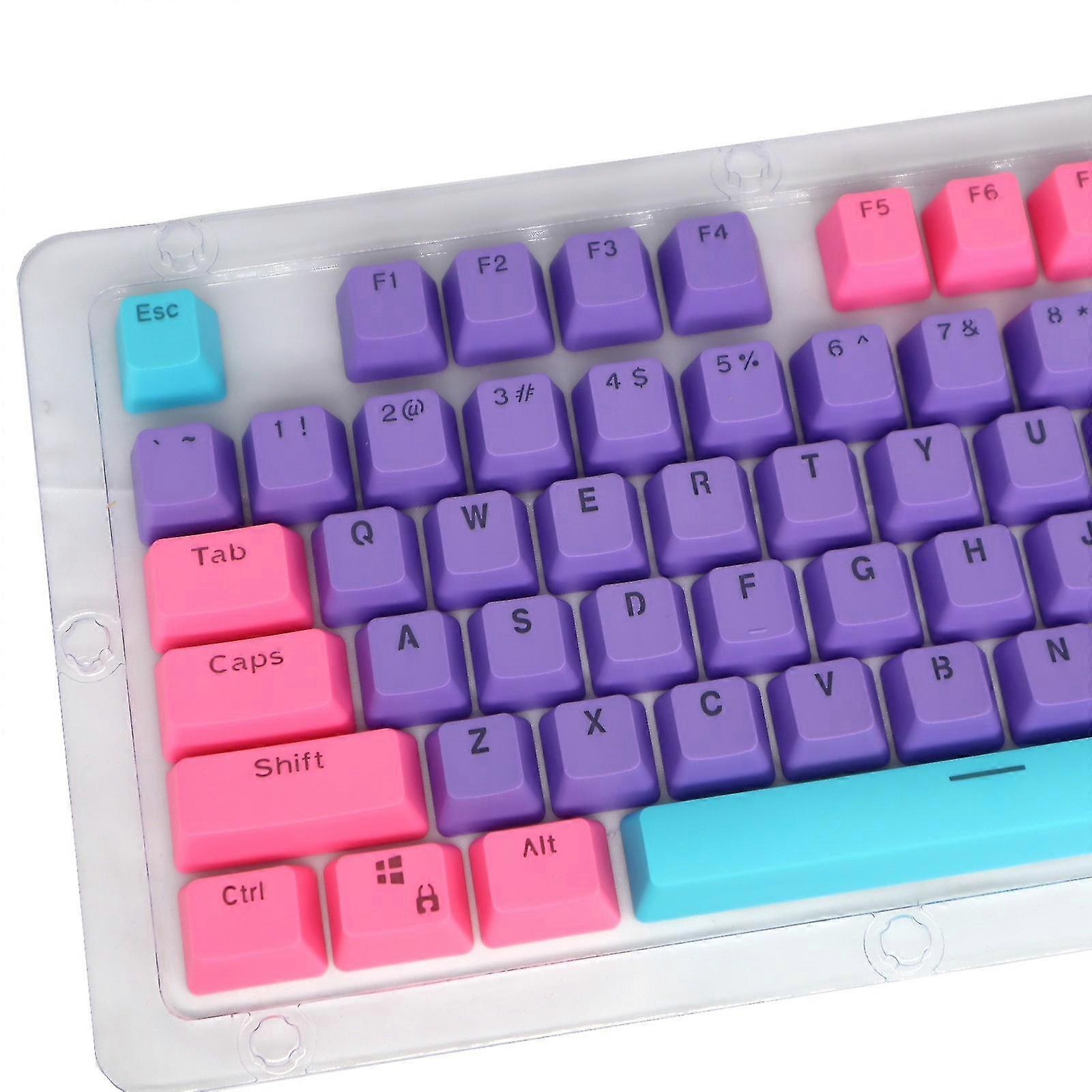 Suitable For Logitech K845 Translucent Pbt-104 Key Multi-color Switch Keycap