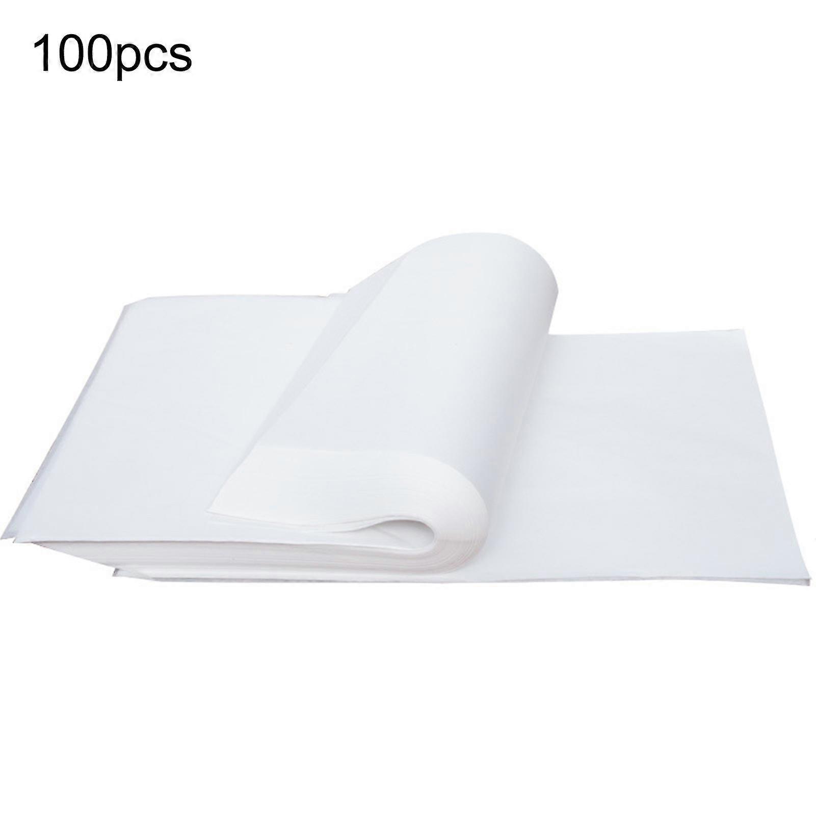 100pcs Transparentpapier Halbdurchscheinendes glattes Schreiben A4 Kalligraphie-Transferpapier für Kalligraphie