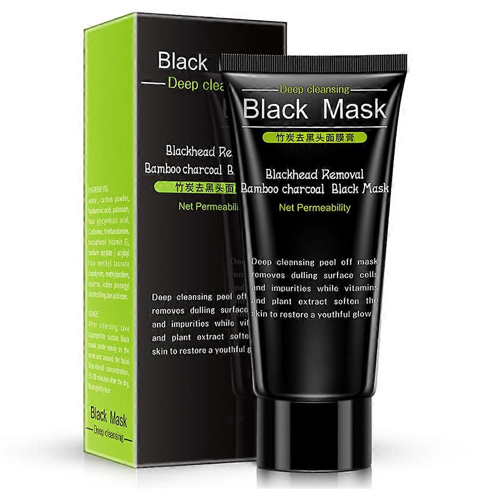 Deep Cleansing Peel-Off Black Purifying Face Mask Charcoal Blackhead Remover Mud