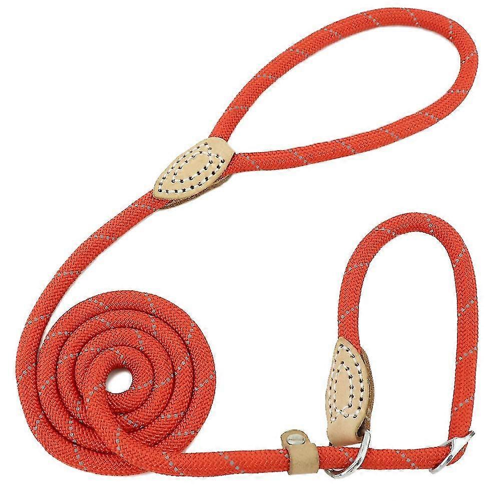 Reflective Dog Leash For Small, Medium And Large Pets - 1.5m Red