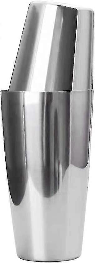 Cocktail Shaker, Stainless Steel Tin Can Boston Shaker For Professional Bartenders