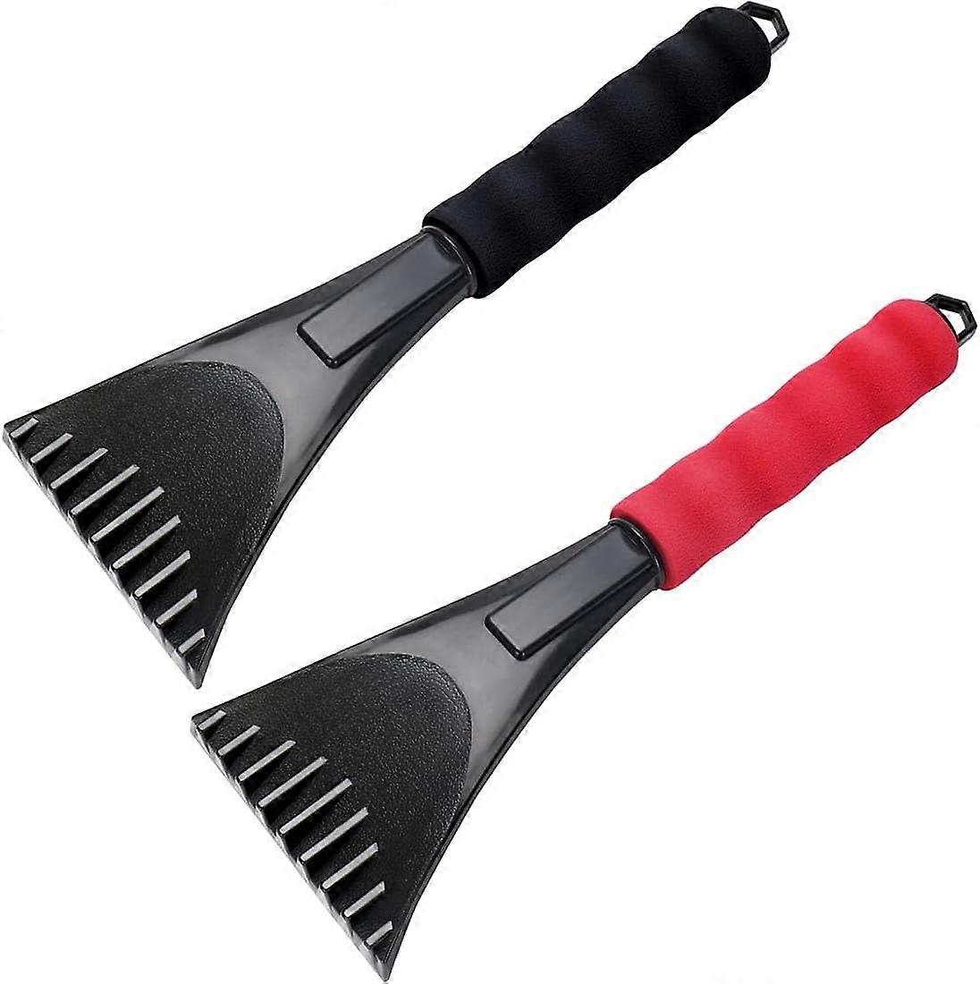 Pieces Car Ice Scraper Professional Ergonomic Car Windshield Scraper with Soft Non-Slip Handle Anti-Icing Scraper for Defrosting Windshields and Wind