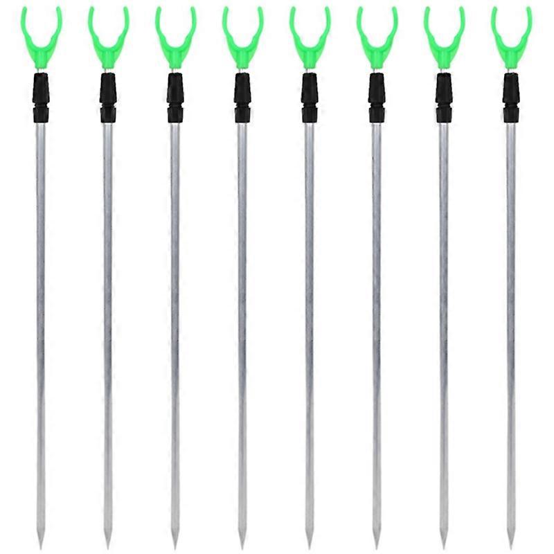 8PCS Adjustable Metal Fishing Rod Holder Fixed Frame Fishing Rod Bracket Fishing Supplies