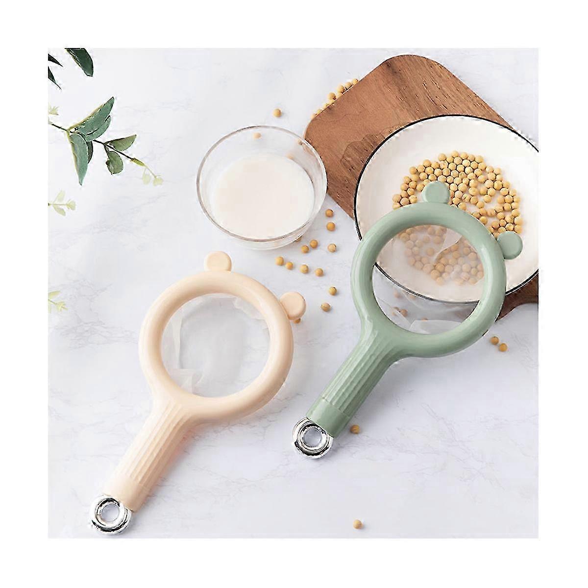 Reusable Fabric Mesh Filter Nut Milk Bag Colander Strainer for Soybean Tea Cold Brew Drip Coffee Gr