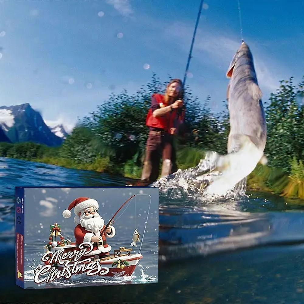 christmas fishing lure Ornaments 6-Pack-Antique Lures for Festive Fun – Rivers Edge Products part art but mostly luck 78 Pieces Christmas Fishing Lures