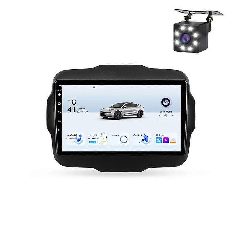 Car Radio Android For Jeep Renegade 2014 - 2018 Auto Multimedia Player GPS