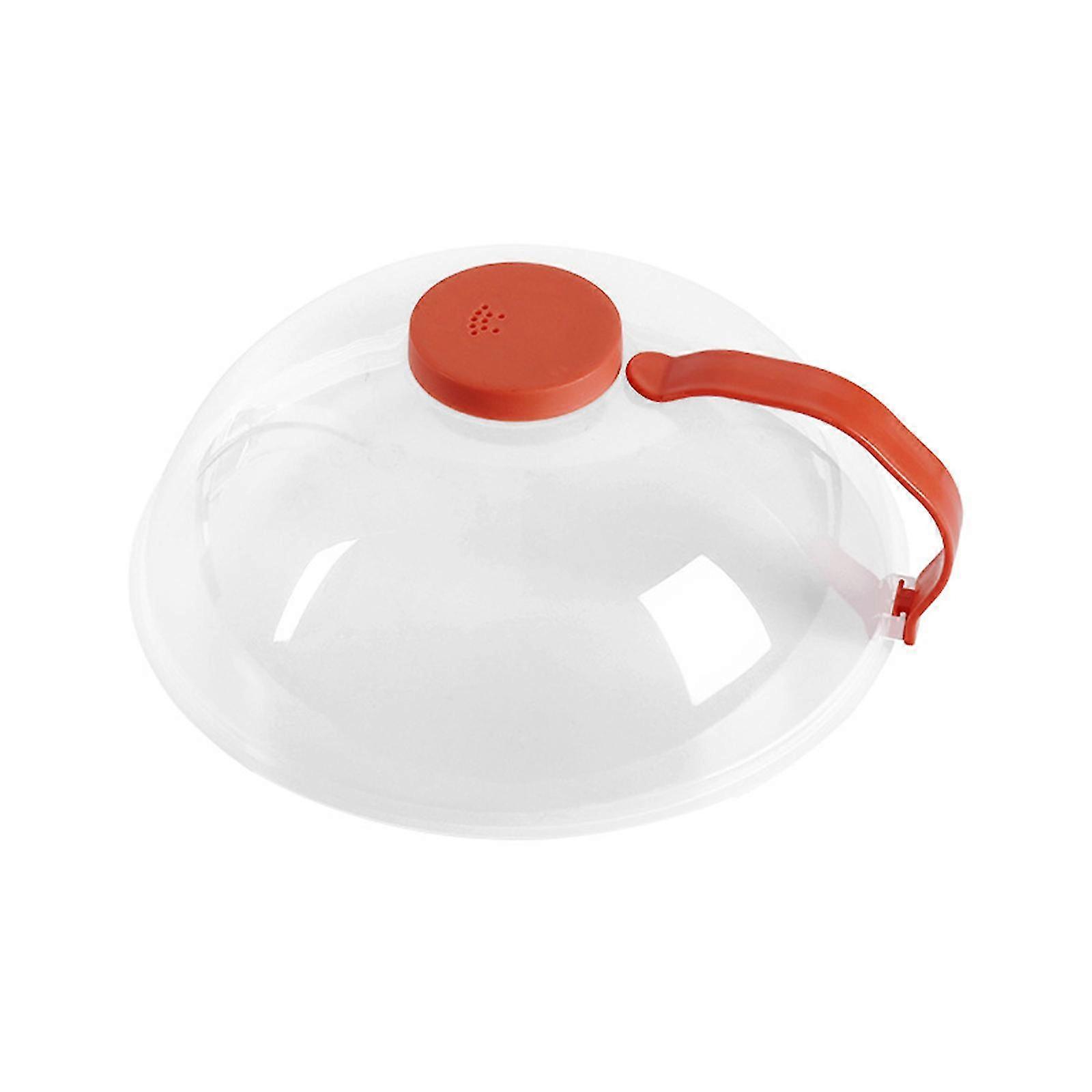 Magnetic Microwave Lid for Food With Easy Grip Lid, Handle, Adjustable Steam Vent, Guard for Microwave Heating, Dishwasher