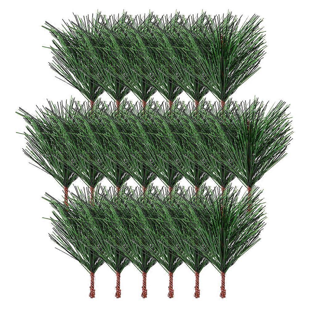 50pcs Professional Realistic Pine Ornaments Versatile Simulated Pine Branches