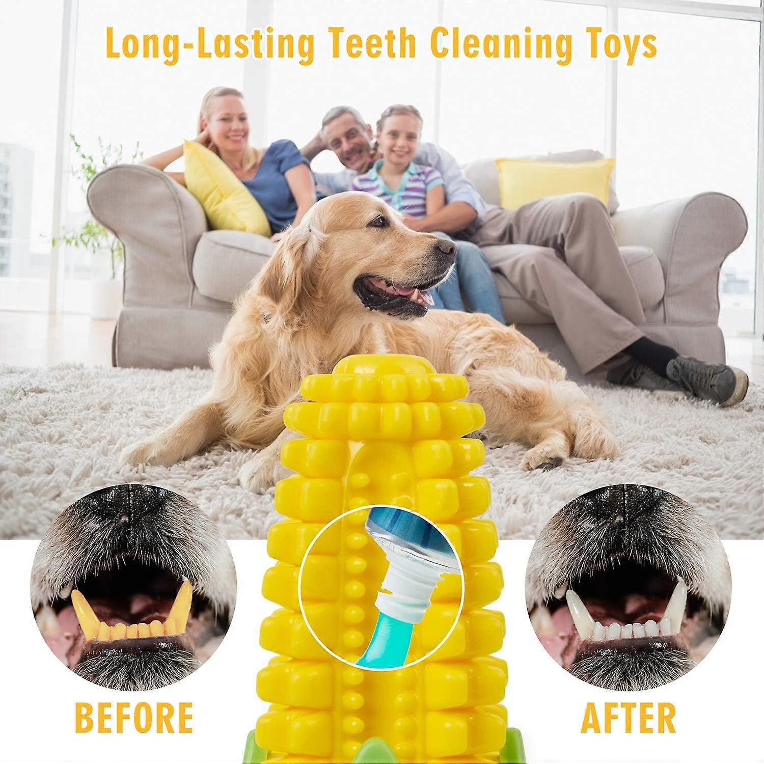 Dog Chew Toy, Interactive Squeaky Dog Chew Toy with Suction Cup for Dog Teeth Cl #