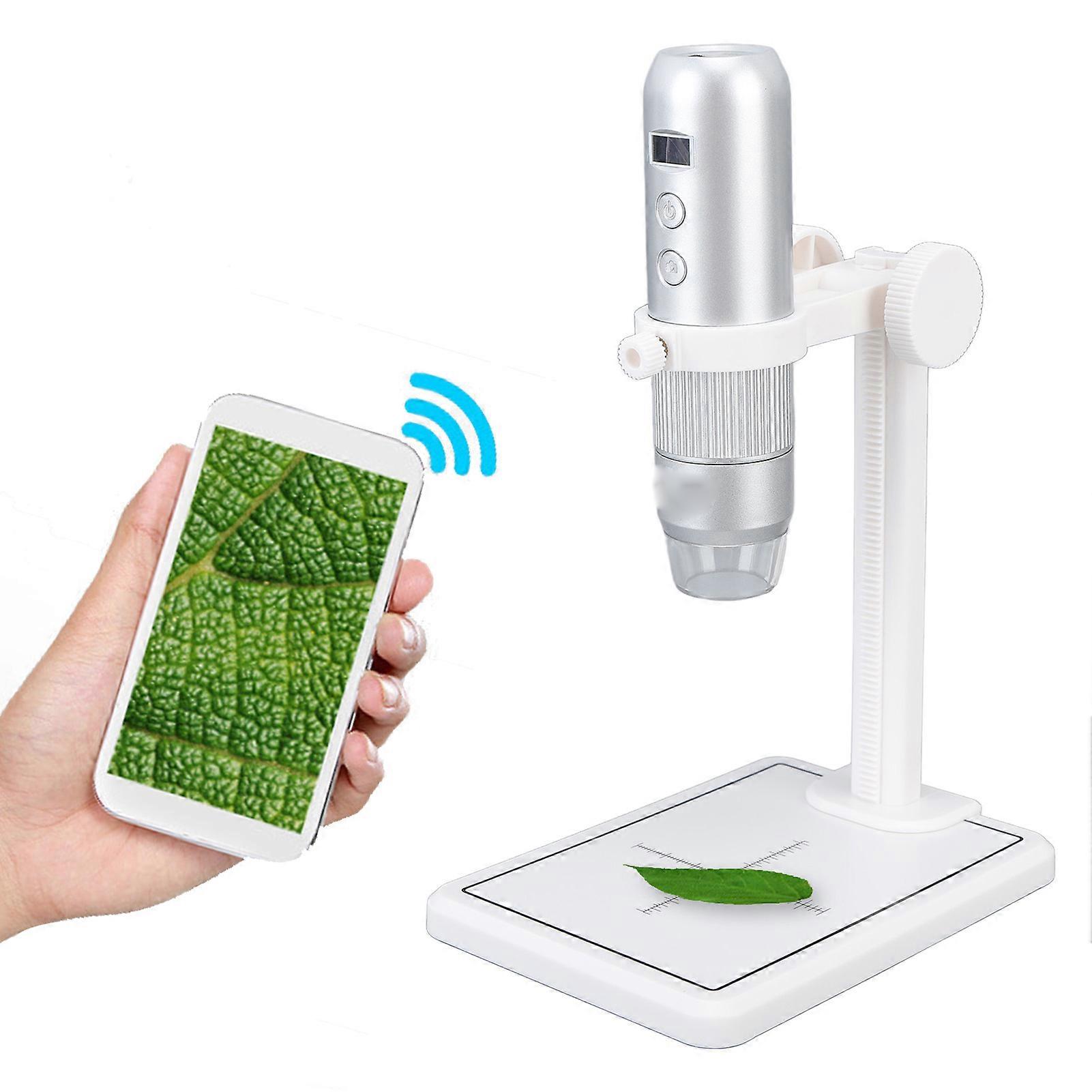 MS4 Wireless Handheld Digital Microscope 1000X Portable USB WiFi Microscope for IPhone for Android Phone