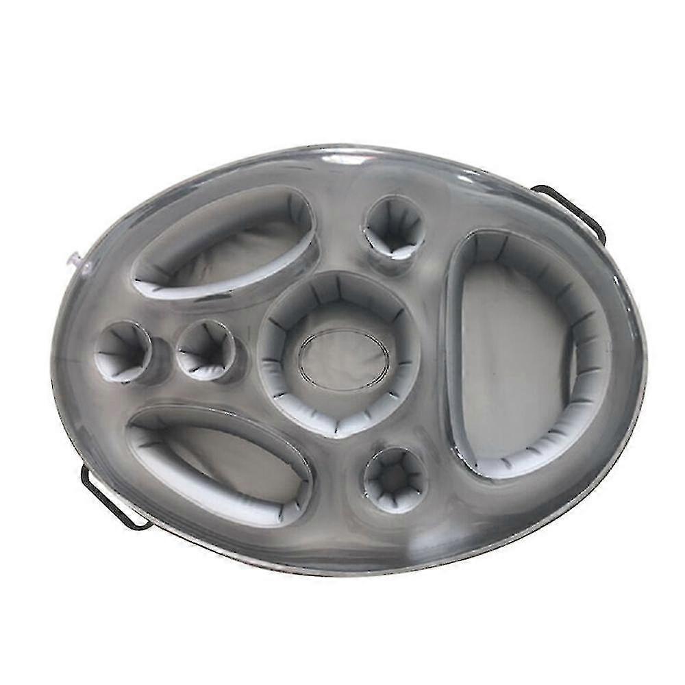 Rantauima-allas kelluva juomateline puhallettava Coaster Cup -teline