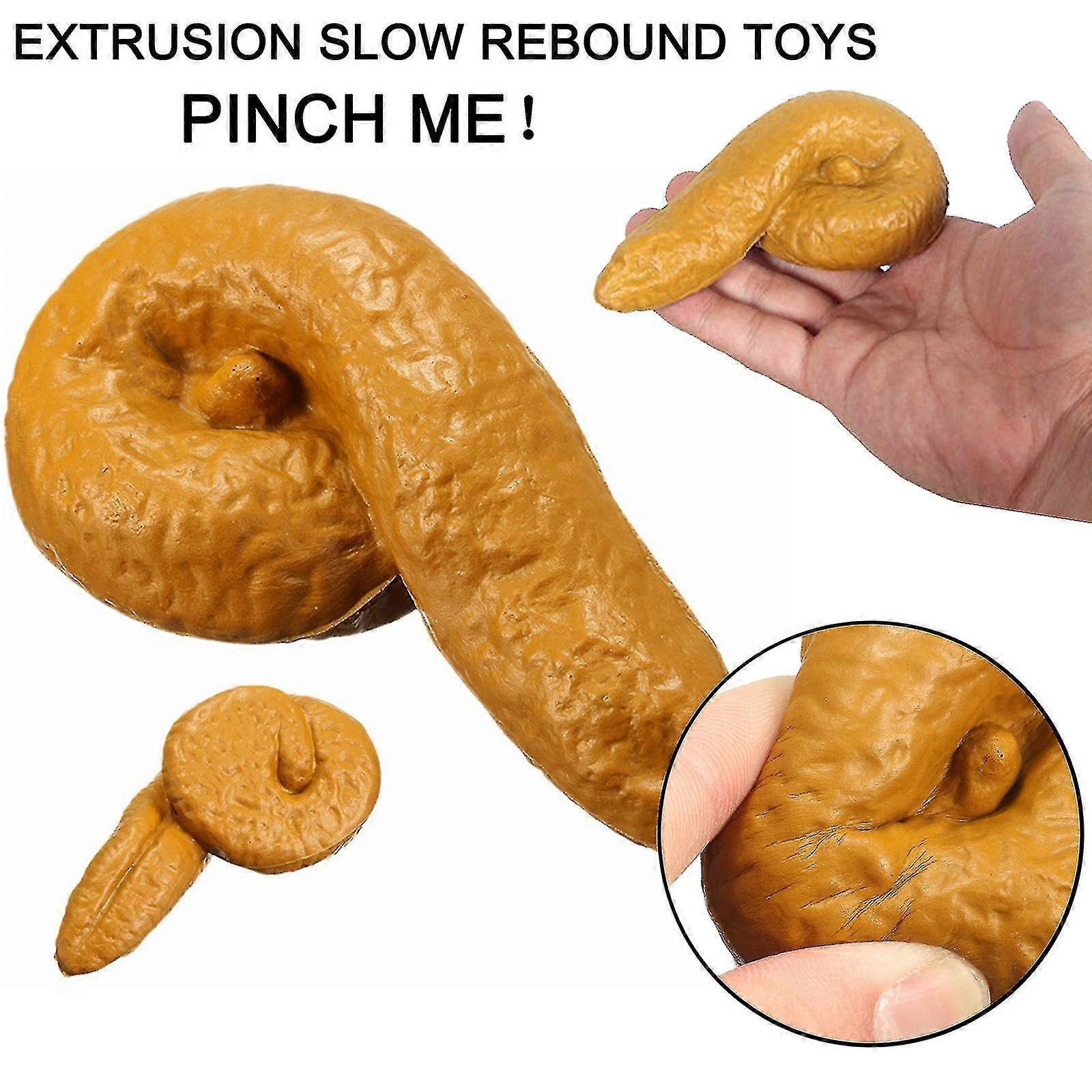 Fake Poop Floats On Water Prank Gift Compulsion Simulation Poop Decompression Toys