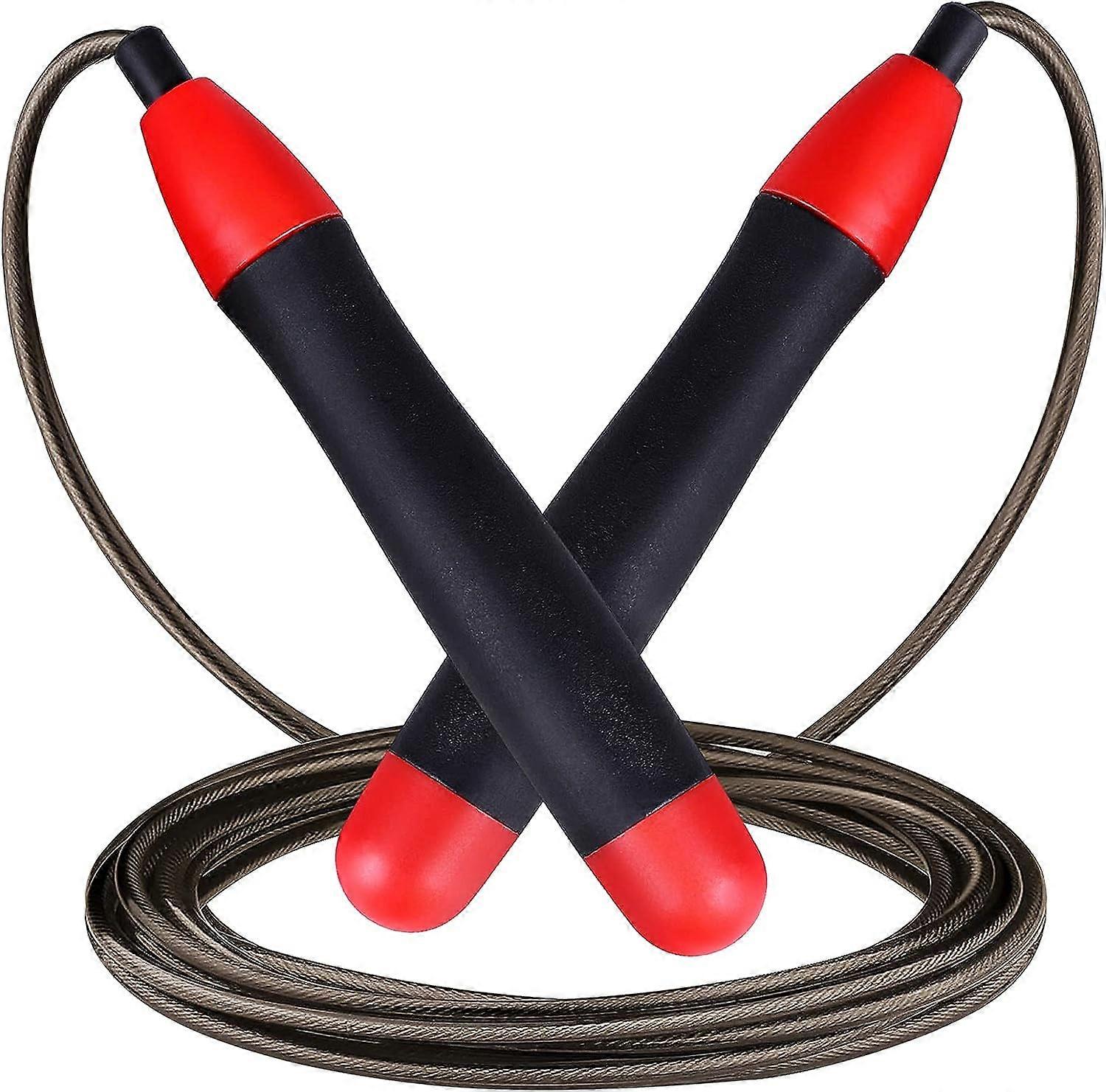 Adjustable Auto Speed Jump Rope for Men and Adults - Self-locking Skipping Rope with 360 Degree Ball Bearings