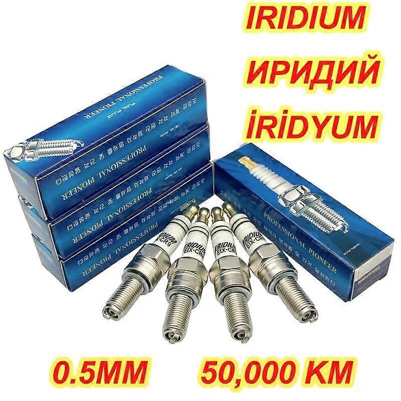 4pcs Iridium Motorcycle Spark Plug EIX-CR9 FOR CR9EK CR8EK CR9EIX CR9EVX CR9E CR9EIA-9 CR9EB PMR9B U27ESR-N IU27 IU24