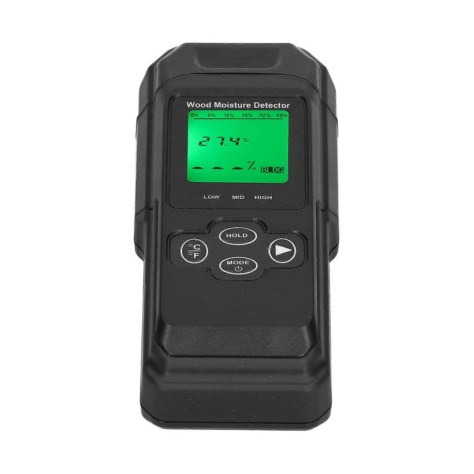LCD Wood Moisture Temperature Detector - Building Materials Environment Detection