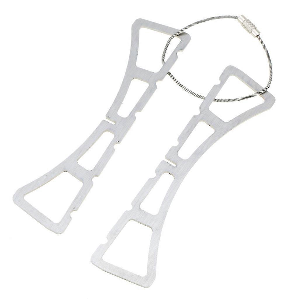  Rustfritt stål dampstativ Skillet Holder Nederlandsk ovnslokkstativ for utendørs