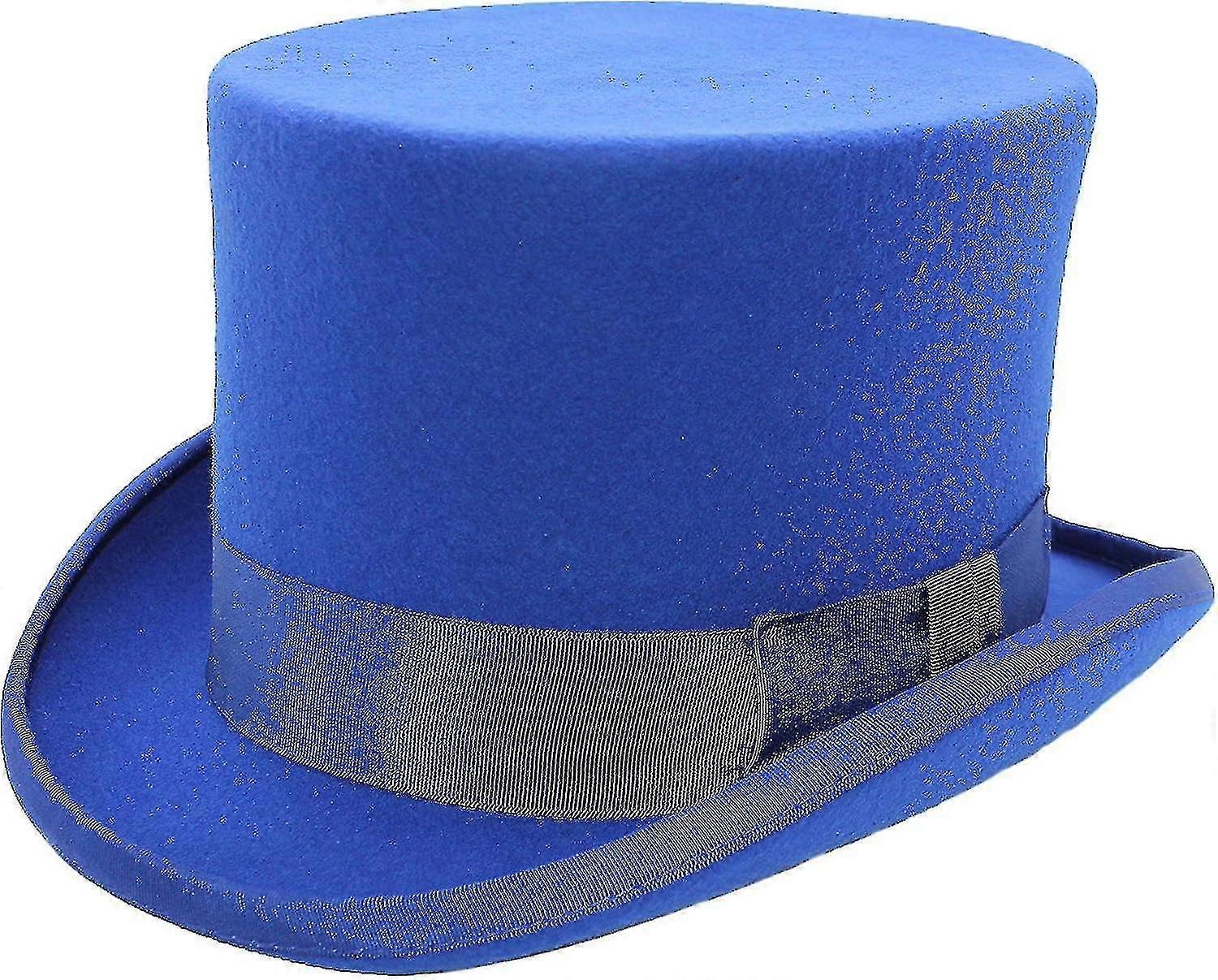 Hand Made Wool Top Hat Satin Lined