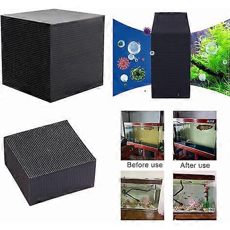 Aquarium filter water cube, activated carbon, 10 *10* 5 cm
