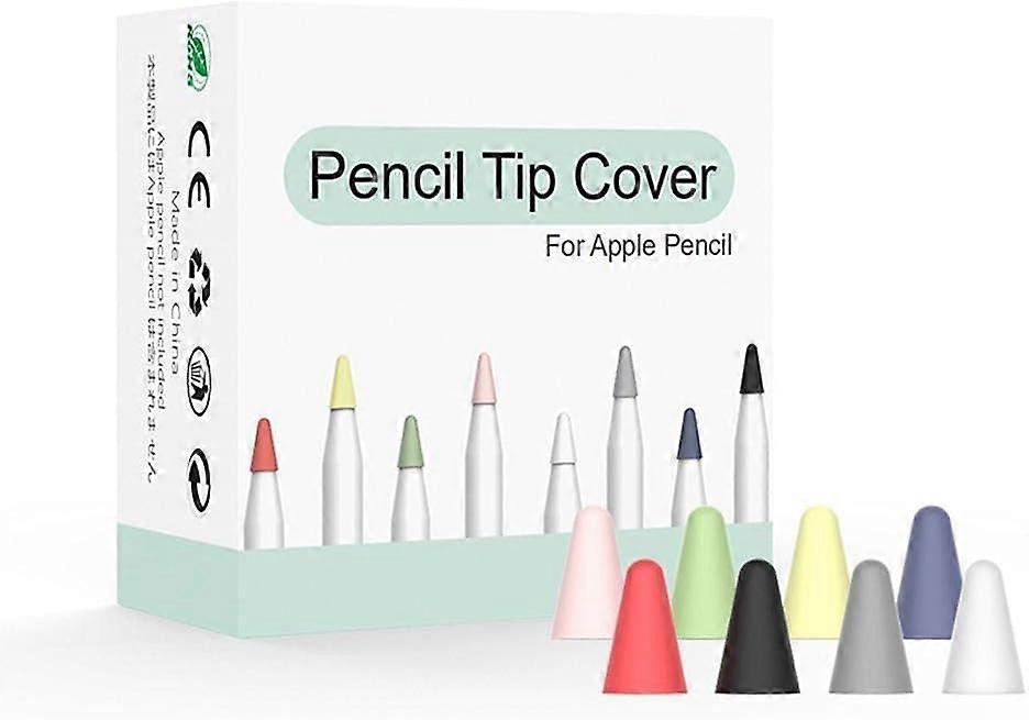 8 Pack Silicone Tips Compatible with iPad Pencil Nibs Compatible with Apple Pencil Nibs