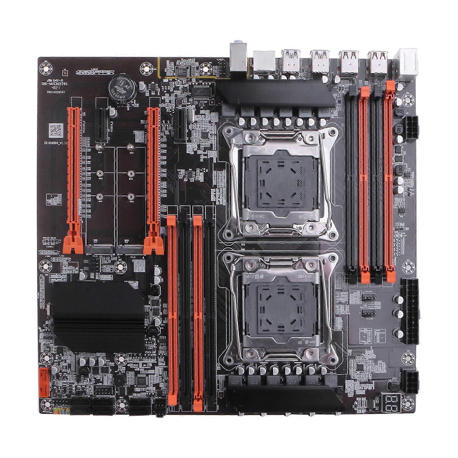 X99 Computer Motherboard Dual Server DDR4 Memory CPU Game Mainboard LGA2011-3