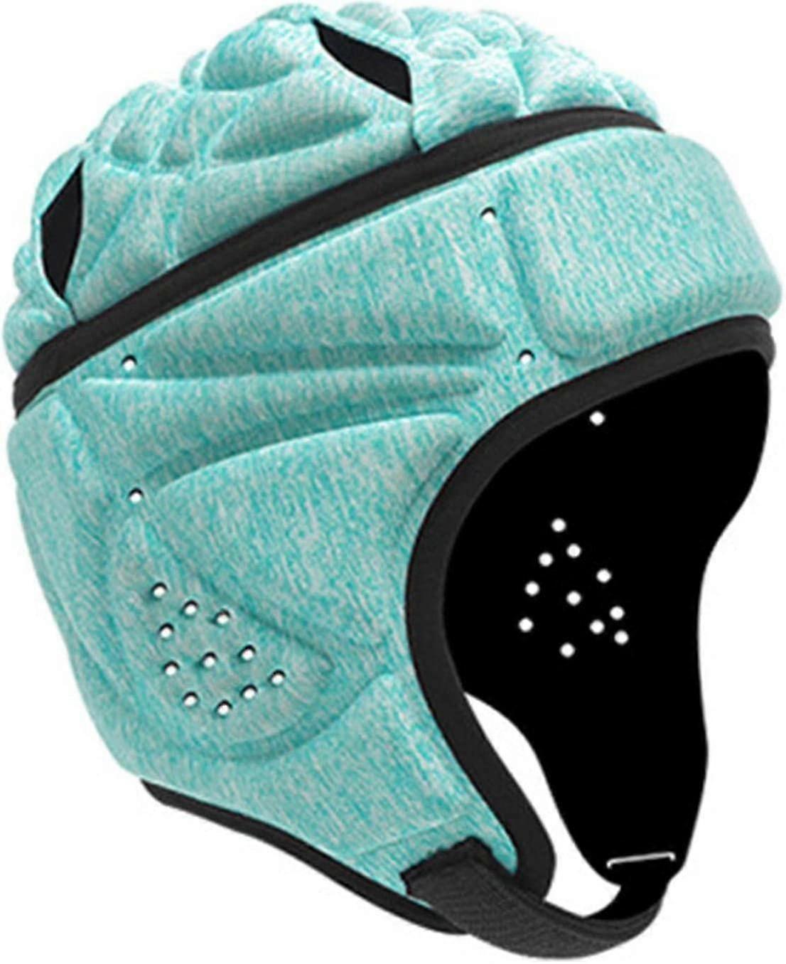 Rugby Helmet, Padded Helmet For Rugby Flag Rugby Adjustable Football Goalkeeper Head Protection