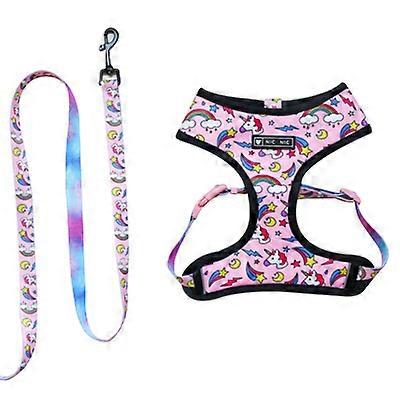 Leash + Outing Breathable Chest Strap ,for Small and Medium-sized Dogs