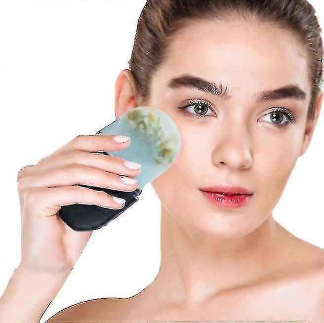Face Massage Ice Tray Ice Roller, Black