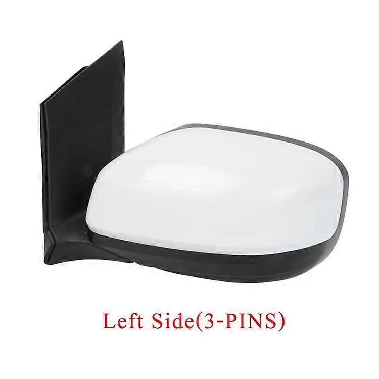 Suitable Exterior Car Side Mirror Assy For HONDA CITY GM2 2009-2014 Outside Rearview Mirror Assembly 3-PINS Without Turn Signal Lamp