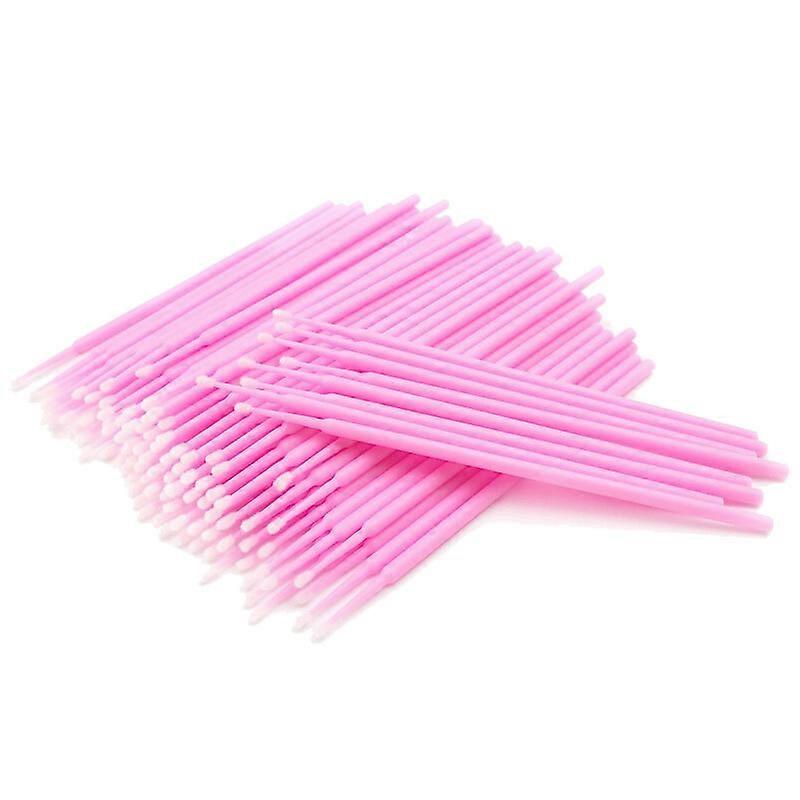 100 PCS Micro Applicator Brush, Disposable Micro Swabs Eye Lashes Wands