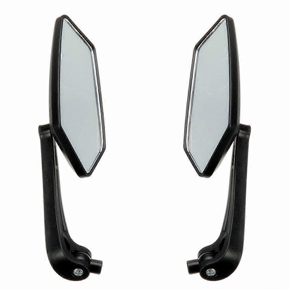 2Pcs 8/10mm Universal Motorcycle Handlebar Rear View Side Mirrors Replacements