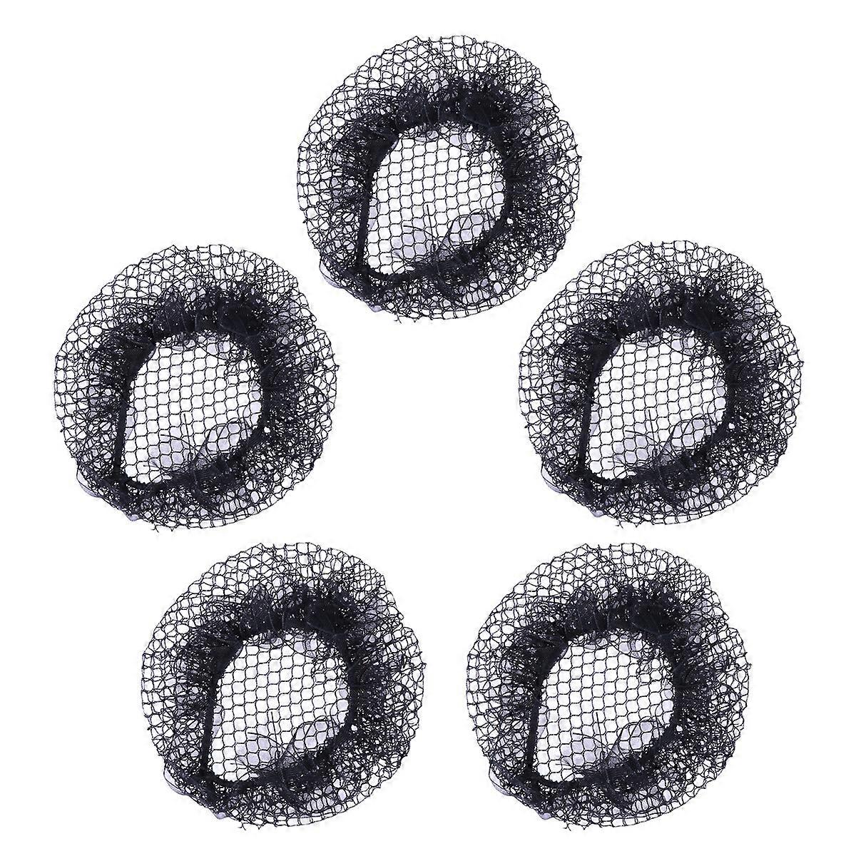 5 Stück String Bags Kinder Ballett Haar Bun Net Brötchen Netze Haarnetz Bun Ballett Haarnetze