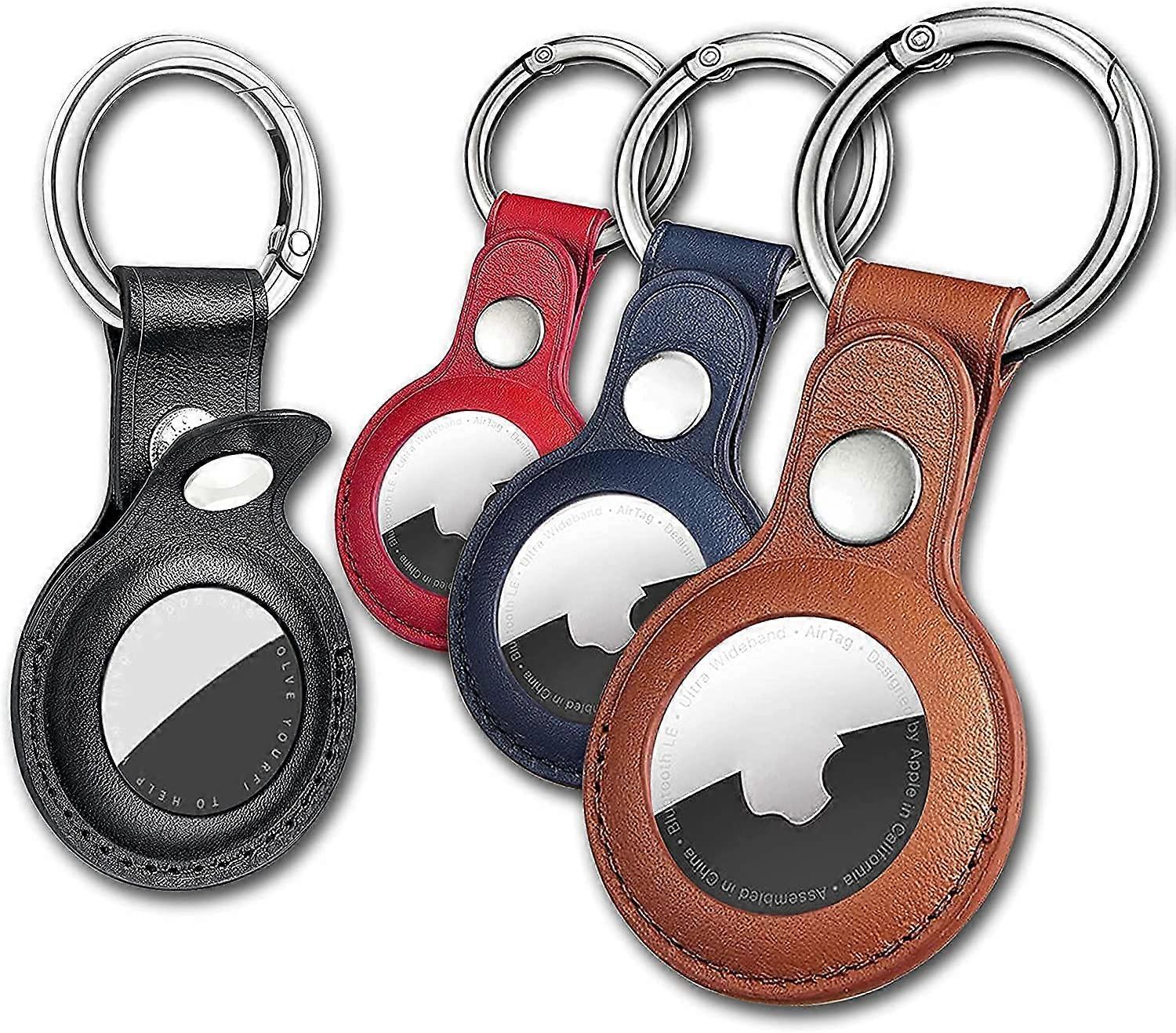 Air Tag Keychain for Apple Airtags Holder , 4 Pack