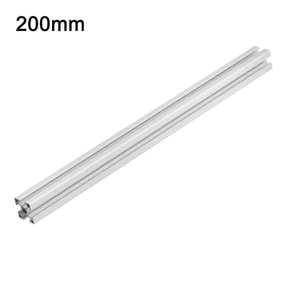 100% New Upgraded Silver T-slot Aluminum Extrusions for 3D Printer Case, Plasma Cutters, and Robotics - Lightweight & Durable - 200mm+ Quantity